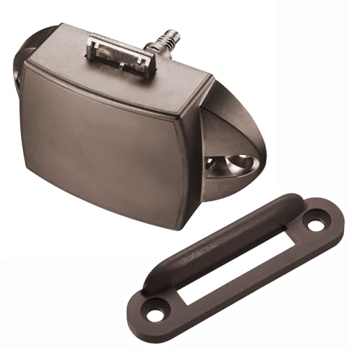 SOTECH Push-Lock Drehstangen-Schloss 77 x 44,5 x 21 mm braun einseitig bedienbar, Türschloss für Boot & Caravan SOTECH Push-Lock Drehstangen-Schloss 77 x 44,5 x 21 mm braun einseitig bedienbar, Türschloss für Boot & Caravan von SOTECH
