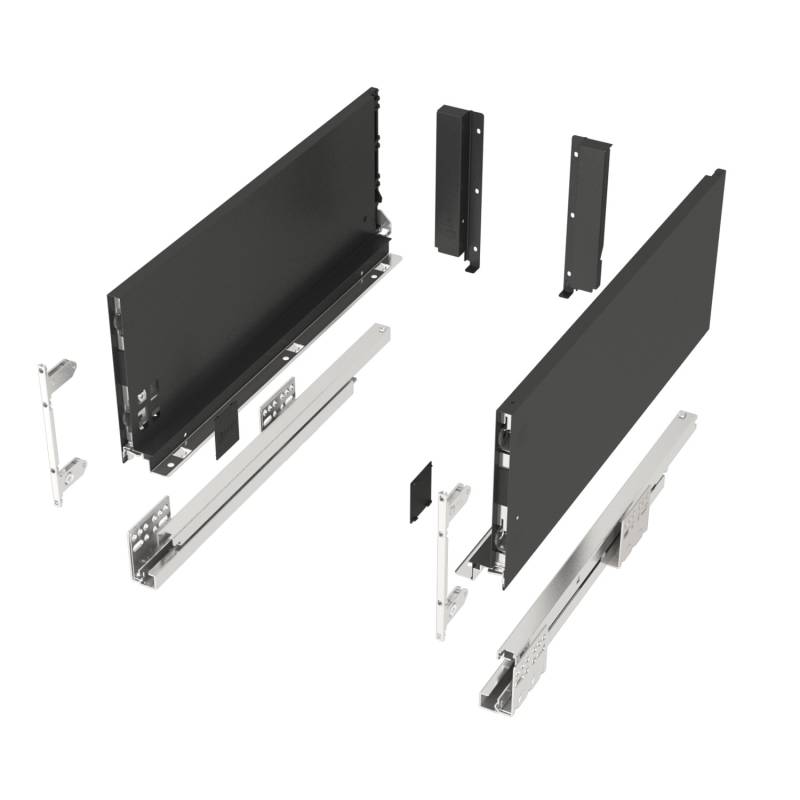 SOTECH Schubkastensystem Junker Slim H 167 mm L 550 mm 40kg Soft Close Anthrazit SOTECH Schubkastensystem Junker Slim H 167 mm L 550 mm 40kg Soft Close Anthrazit von SOTECH