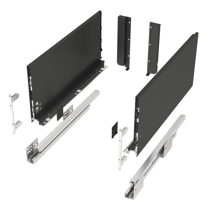 SOTECH Schubkastensystem Junker Slim H 199 mm L 500 mm 40kg Soft Close Anthrazit SOTECH Schubkastensystem Junker Slim H 199 mm L 500 mm 40kg Soft Close Anthrazit von SOTECH
