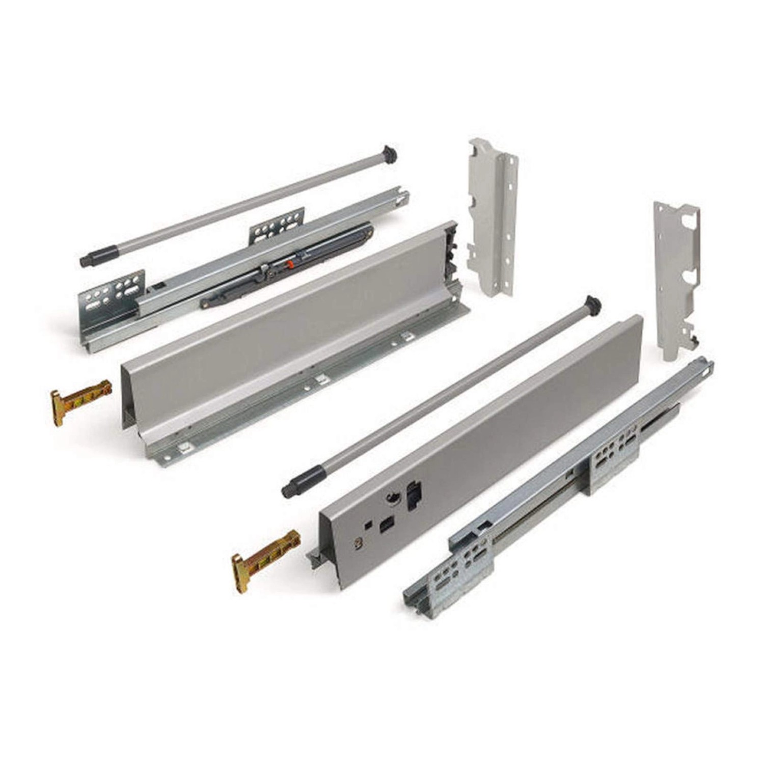 SOTECH Schubladensystem Modern Box Zargenhöhe 199 mm Nennlänge 350 mm Soft Close Grau SOTECH Schubladensystem Modern Box Zargenhöhe 199 mm Nennlänge 350 mm Soft Close Grau von SOTECH