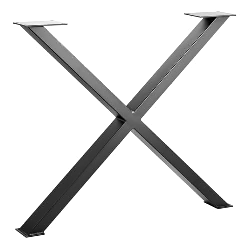 SOTECH Tischgestell X-Form schwarz matt Profil 80 x 40 mm Höhe: 710 mm Tiefe 820 mm Tischkufe Industriedesign Tischuntergestell Kufengestell SOTECH Tischgestell X-Form schwarz matt Profil 80 x 40 mm Höhe: 710 mm Tiefe 820 mm Tischkufe Industriedesign Tischuntergestell Kufengestell von SOTECH