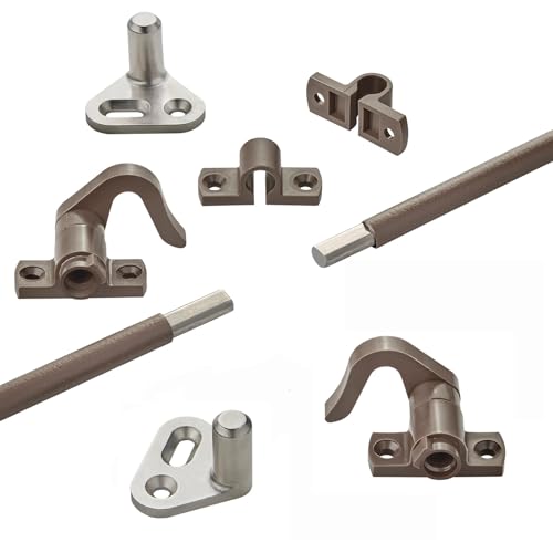 SOTECH Zubehör Set braun für das Push-Lock Drehstangen Türschloss SOTECH Zubehör Set braun für das Push-Lock Drehstangen Türschloss von SOTECH
