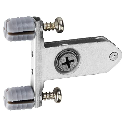 Schubkastensystem JUNKER-SLIM 1 Paar Fronthalter (Dübelversion 10 x 11,5 mm) Frontbefestigung für Schubkastensysteme JUNKER-SLIM weiß Höhe 84 mm von SOTECH