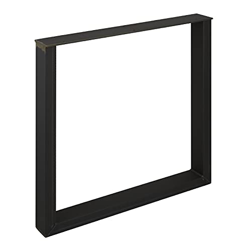 Tischgestell TAB Stahl Used Look Profil 80 x 40 mm Höhe: 720 mm Tiefe 700 mm Tischkufen Industriedesign Tischuntergestell Tischkufe Kufengestell von SO-TECH® von SOTECH