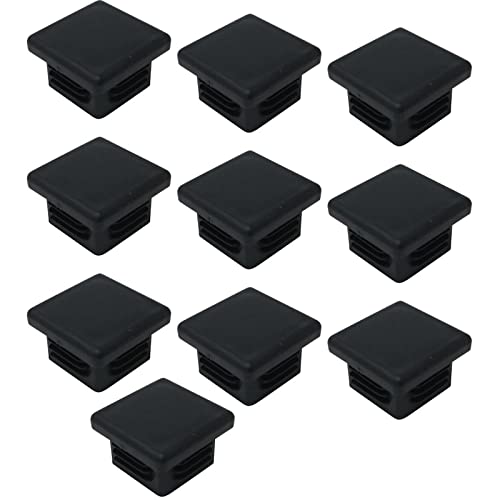 10 x SOTOOLS Lamellenstopfen Rohrstopfen für Vierkantrohr 40 mm Abdeckkappe, Endkappe aus Kunststoff x 40 mm Abdeckkappe, Endkappe aus Kunststoff von SOTOOLS