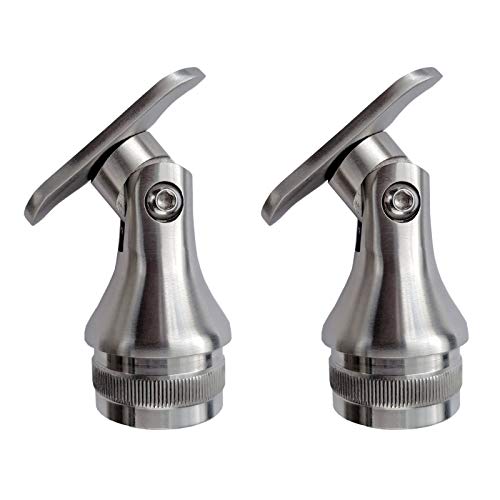 2 x Handlaufstütze Premium Edelstahl mit Gelenk f. Rundpfosten 42,4 mm Steckfitting Handlaufverbinder von SO-TOOLS® von SOTOOLS