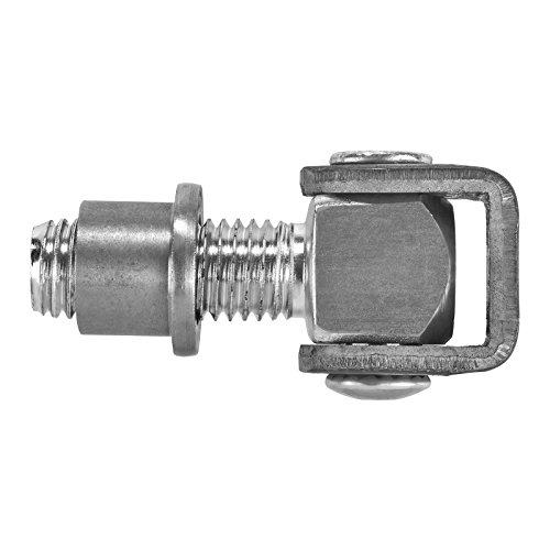 2 x SO-TOOLS® Torangel 83 mm verstellbar – Torband mit Einschweißmutter M18 aus verzinktem Stahl | für Tore und Zaunanlagen von SOTOOLS