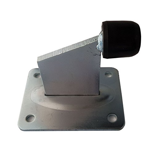 2 x SO-TOOLS® Torstopper Höhe 118 mm verzinkt mit Ankerplatte 130 x 100 mm Türstopper für Rolltore und schwere Türen von SOTOOLS