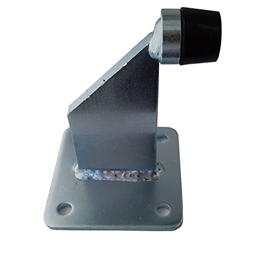 2 x SO-TOOLS® Torstopper Höhe 144 mm verzinkt mit Ankerplatte 100 x 100 mm Türstopper für Rolltore und schwere Türen von SOTOOLS