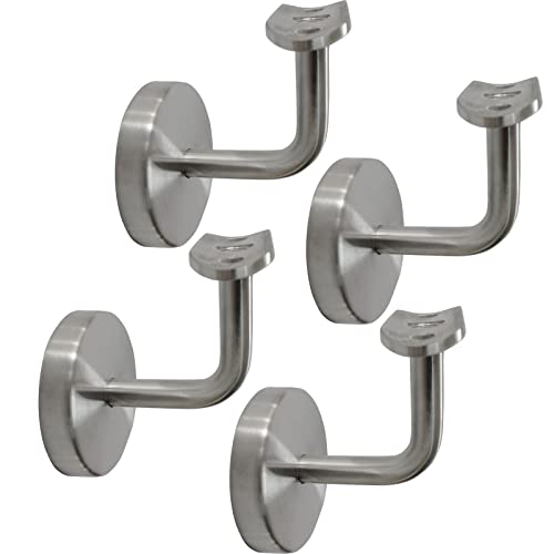 4 x Handlaufhalter Handlaufträger Edelstahl V4A 90° Wandmontage von Handläufen Ø42,4mm salzwasserfest mit Abdeckrosette 4 x Handlaufhalter Handlaufträger Edelstahl V4A 90° Wandmontage von Handläufen Ø42,4mm salzwasserfest mit Abdeckrosette von SOTOOLS