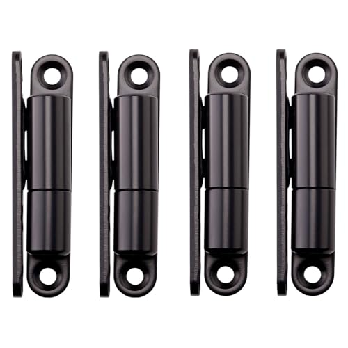 4x SOTOOLS Türband/Aufschrauband mit wartungsfreier Gleitlagertechnik für Türen bis 40Kg 15x83mm schwarz lackiert. von SOTOOLS