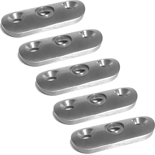 5 x Edelstahl Handlaufträger Handlaufträgerplatte Handlaufplatte Platte Trägerplatte mit Senkung für 42,4mm Handlaufrohr Rohr 5 x Edelstahl Handlaufträger Handlaufträgerplatte Handlaufplatte Platte Trägerplatte mit Senkung für 42,4mm Handlaufrohr Rohr von SOTOOLS