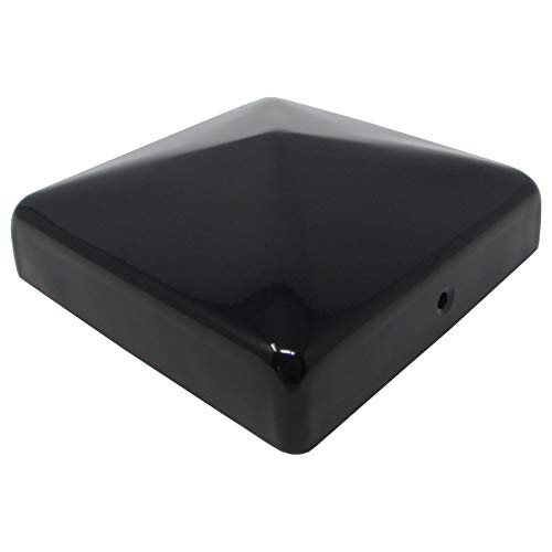 5 x Pfostenkappe Pyramide schwarz für 90er Pfosten Pyramidenform Abdeckkappe Pfostenabdeckung von SO-TOOLs® von SOTOOLS