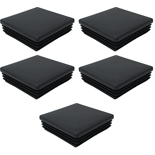5 x SOTOOLS Lamellenstopfen Rohrstopfen für Vierkantrohr 90 mm Abdeckkappe, Endkappe aus Kunststoff x 90 mm Abdeckkappe, Endkappe aus Kunststoff von SOTOOLS