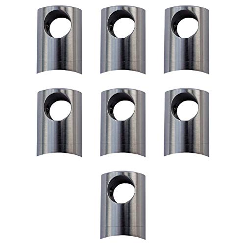 7 x Premium Querstabhalter Edelstahl Ø 22 mm für 12 mm Rundstäbe Stabhalter Relinghalter Traversenhalter von SO-TOOLS® von SOTOOLS