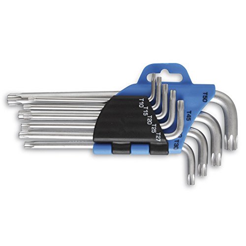 9 tlg. SO-TOOLS® Set Torx-Stiftschlüsselsatz Torx Winkelschlüssel Steckschlüssel von SOTOOLS