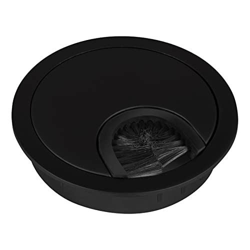 KÖNIG Metall Kabeldurchführung Kabeldurchlass ATTER Ø 60 mm schwarz matt von SOTOOLS