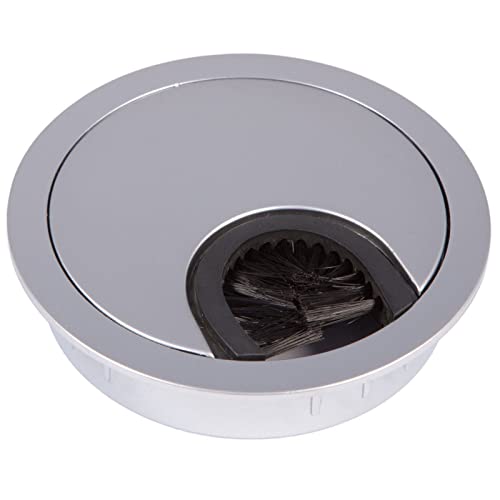 KÖNIG Metall Kabeldurchführung Kabeldurchlass HELLERN Ø 68 mm Chrom matt von SOTOOLS