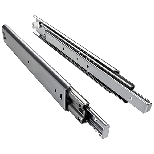 KÖNIG Vollauszug Schubladenschienen KVA-53-100-NF, 800mm, Schubladenauszug mit Kugelführung 53mm, Innenschiene trennbar, Tragkraft bis 100kg, verzinkte Oberfläche gegen Korrosion, 1 Paar (2 Stück) KÖNIG Vollauszug Schubladenschienen KVA-53-100-NF, 800mm, Schubladenauszug mit Kugelführung 53mm, Innenschiene trennbar, Tragkraft bis 100kg, verzinkte Oberfläche gegen Korrosion, 1 Paar (2 Stück) von SOTOOLS
