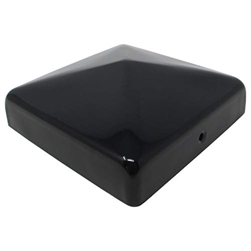 Pfostenkappe Pyramide schwarz für 100er Pfosten Pyramidenform Abdeckkappe Pfostenabdeckung von SO-TOOLs® von SOTOOLS