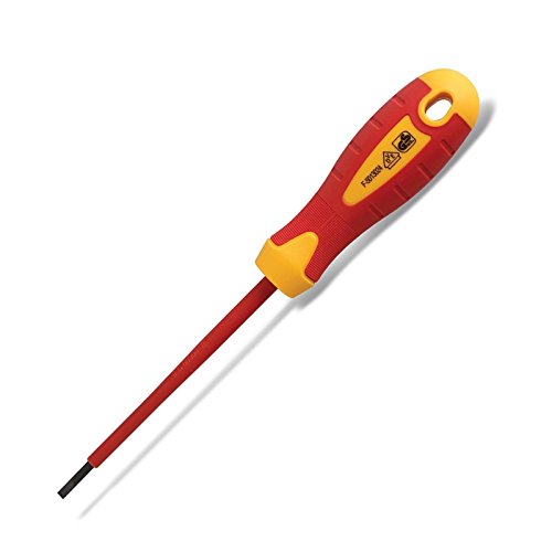 SO-TOOLS® Isolierter Schraubendreher VDE 1000V Schlitz 4 x 100 mm Schlitzschraubendreher von SOTOOLS