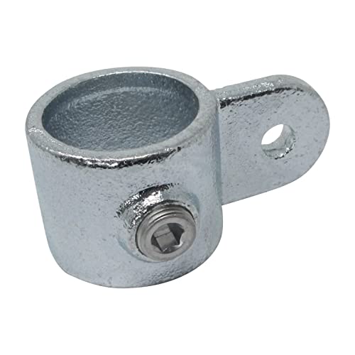 SO-TOOLS® Temperguss Stellring mit Öse für 48,3 mm Rohr zur Abspannung oder Gelenkaufnahme von SOTOOLS
