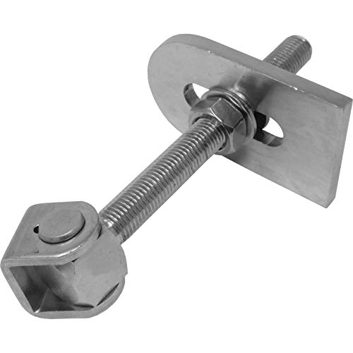 SO-TOOLS Edelstahl Torscharnier M16 U lang mit Anschweißlasche verstellbar Torband aus V2A von SOTOOLS