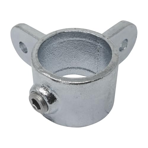 SO-TOOLS Temperguss Eckabspannung, Stellring mit Doppelöse für Rohrdurchmesser von 48,3 mm von SOTOOLS