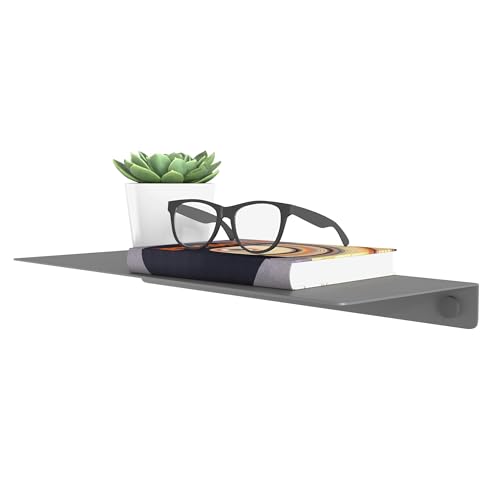 SOTOOLS 2er Set Wandregal PETIVAL 350 x 130 x 30 mm Anthrazit – Ultra-Flache Wandboards im 2er-Set, pulverbeschichtetes Metall, korrosionsgeschützt, unsichtbare minimalistisches Design SOTOOLS 2er Set Wandregal PETIVAL 350 x 130 x 30 mm Anthrazit – Ultra-Flache Wandboards im 2er-Set, pulverbeschichtetes Metall, korrosionsgeschützt, unsichtbare minimalistisches Design von SOTOOLS