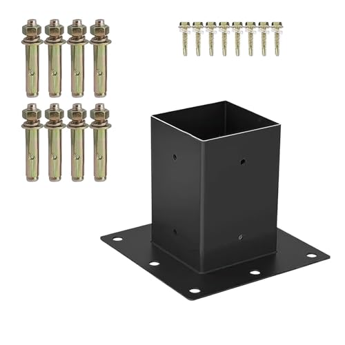 SOTOOLS Bodenanker FORTINA Pfostenanker für 90×90 mm Vierkantholz – für Betonfundament, verzinkt & wetterfest SOTOOLS Bodenanker FORTINA Pfostenanker für 90×90 mm Vierkantholz – für Betonfundament, verzinkt & wetterfest von SOTOOLS