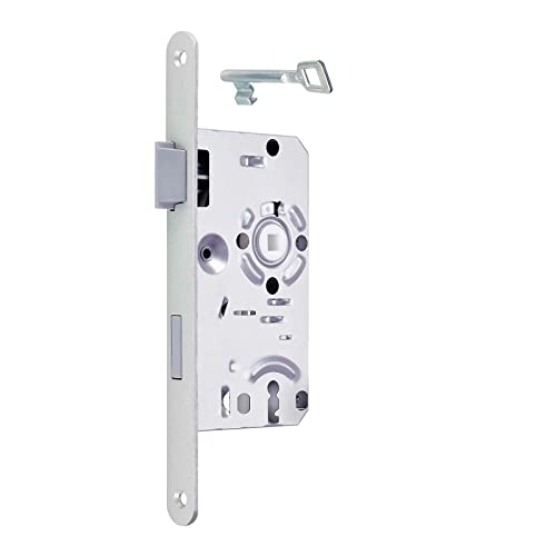 SOTOOLS Einsteckschloss DIN Links Buntbartschloss für Zimmertüren Dornmaß 55 mm Stulp: 20 x 235 x 2 mm Türschloss SOTOOLS Einsteckschloss DIN Links Buntbartschloss für Zimmertüren Dornmaß 55 mm Stulp: 20 x 235 x 2 mm Türschloss von SOTOOLS