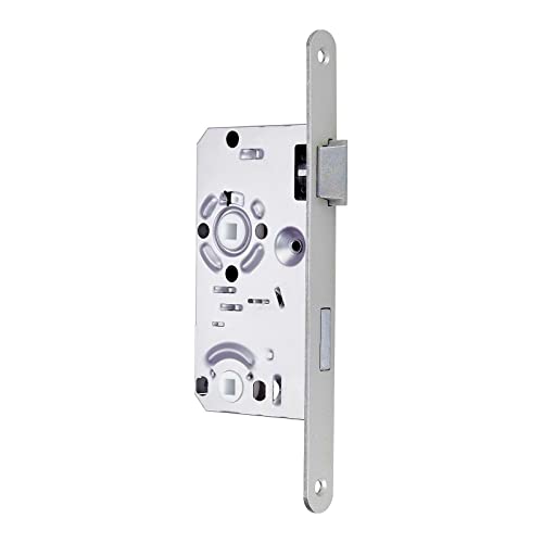 SOTOOLS Einsteckschloss DIN Rechts WC-Schloss für Badtüren Dornmaß 55 mm Stulp: 20 x 235 x 2 mm Türschloss SOTOOLS Einsteckschloss DIN Rechts WC-Schloss für Badtüren Dornmaß 55 mm Stulp: 20 x 235 x 2 mm Türschloss von SOTOOLS