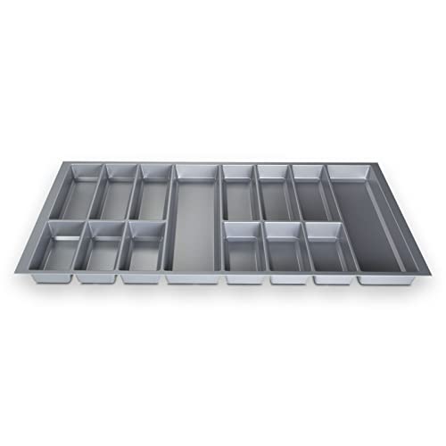 SOTOOLS KÖNIG Besteckeinsatz IV Silbergrau Breite: 926 mm Besteckkasten für 100er Korpus von SOTOOLS