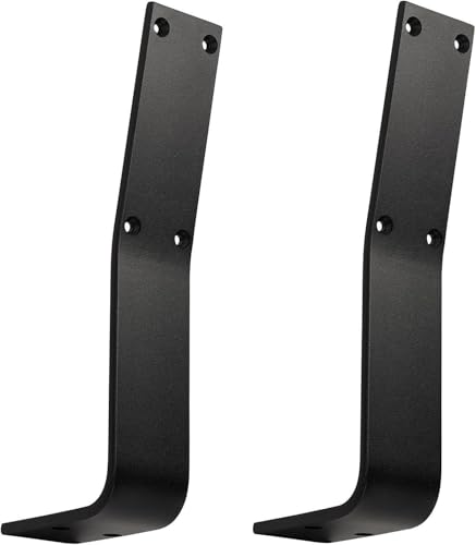 SOTOOLS Rückenlehnenhalterung RILURA Schwarz matt 2 Stück Rückenlehnenhalterung schwarz matt für Sitzbank 2er-Set von SOTOOLS