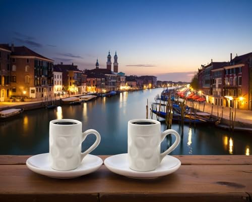SOUCCESS Espresso-Set „Bavarese“, 4-tlg. – Espressotassen im Mini-Bierkrug-Design. Spülmaschinenfest, originell & perfekt für Kaffeeliebhaber mit Stil von SOUCCESS