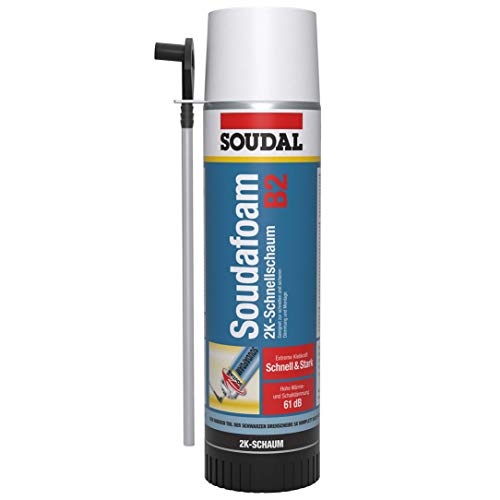 Soudal Soudafoam 2K, B2, 400ml, Zargenschaum von Soudal