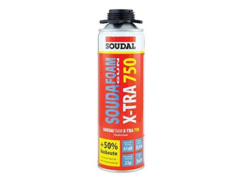 SOUDAFOAM GUN X-TRA750 B2 500ml (Pistolenaufsatz) Spar- Set (4) von Soudal