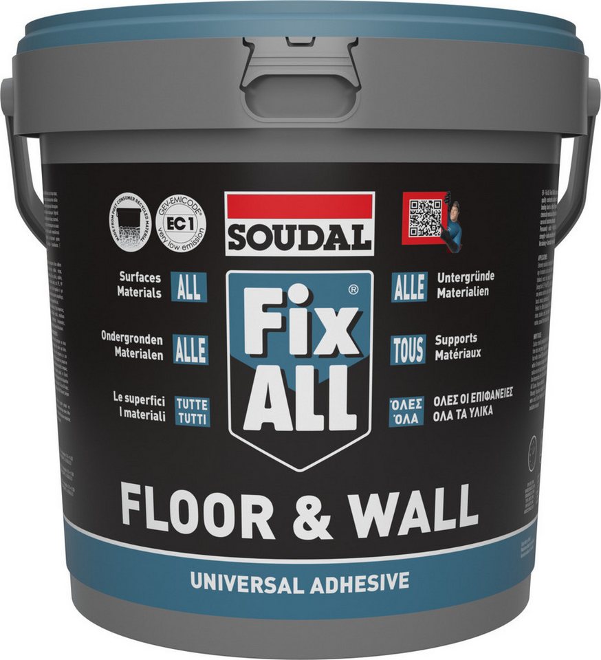 SOUDAL Fliesenaufkleber Soudal Flächenklebstoff Fix All Floor & Wall 4 kg SOUDAL Fliesenaufkleber Soudal Flächenklebstoff Fix All Floor & Wall 4 kg von SOUDAL