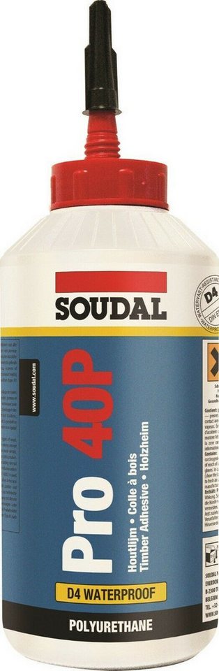 SOUDAL Klebstoff Soudal PRO 40P PU-Holzleim 750 g SOUDAL Klebstoff Soudal PRO 40P PU-Holzleim 750 g von SOUDAL