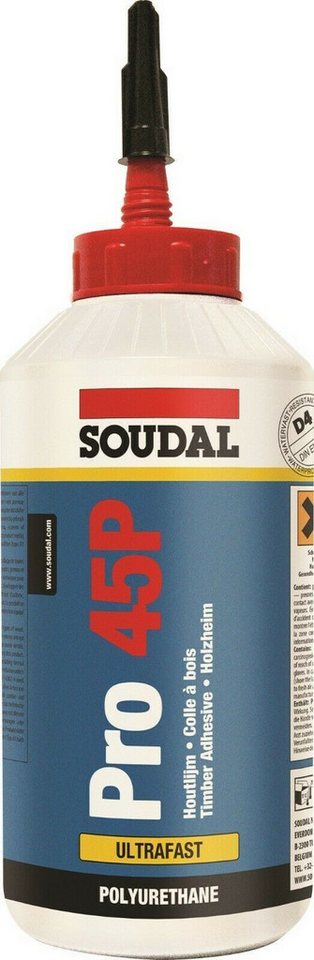SOUDAL Klebstoff Soudal Pro 45P PU-Holzleim 750 g SOUDAL Klebstoff Soudal Pro 45P PU-Holzleim 750 g von SOUDAL