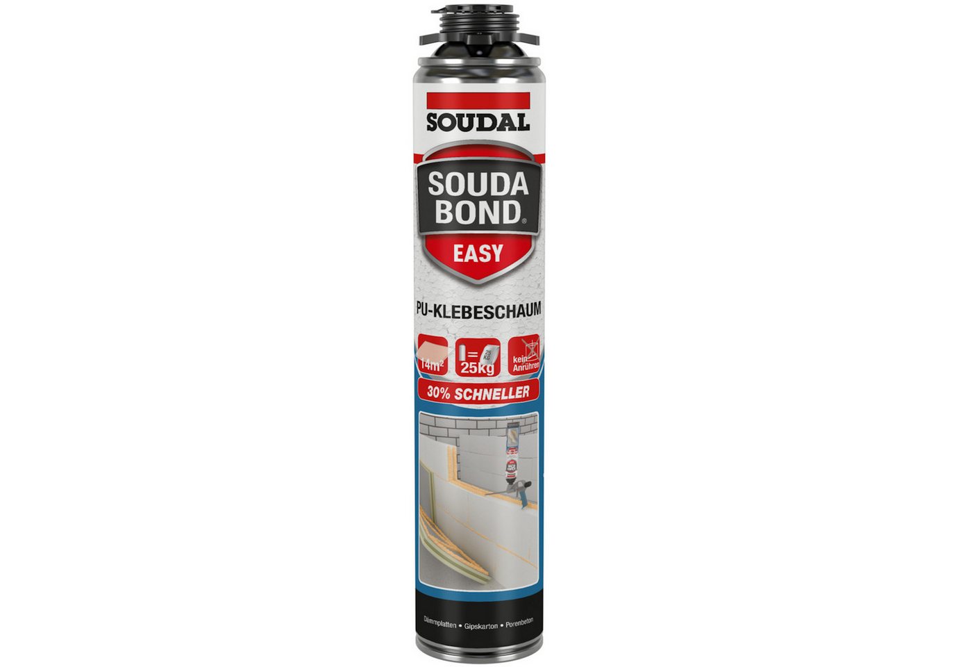 SOUDAL Klebstoff Soudal Soudabond Easy B1 800 ml Klebeschaum SOUDAL Klebstoff Soudal Soudabond Easy B1 800 ml Klebeschaum von SOUDAL