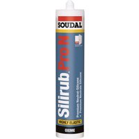 Silikondichtstoff Silirub Pro N schwarz 300 ml Kartusche SOUDAL Silikondichtstoff Silirub Pro N schwarz 300 ml Kartusche SOUDAL von FP