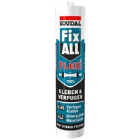 Fix all flexi Hybrid Polymer Klebstoff Dichtstoff grau 290ml Kartusche - Soudal von SOUDAL