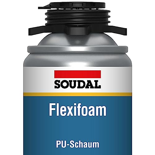 Soudal Flexifoam (Pistolenschaum), 1K PU-Schaum, 750ml, Dose, blau von Soudal