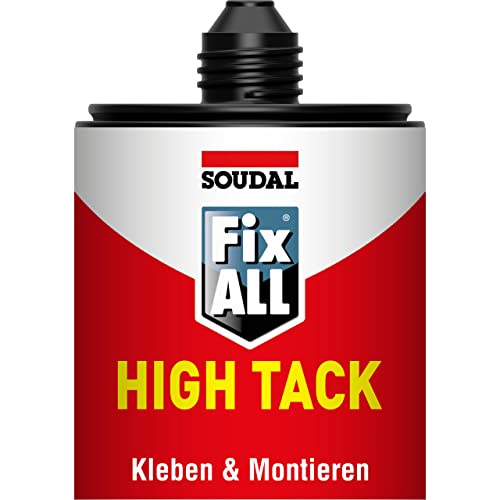 Soudal Montagekleber Fix ALL High Tack schwarz 420 g/290 ml von Soudal