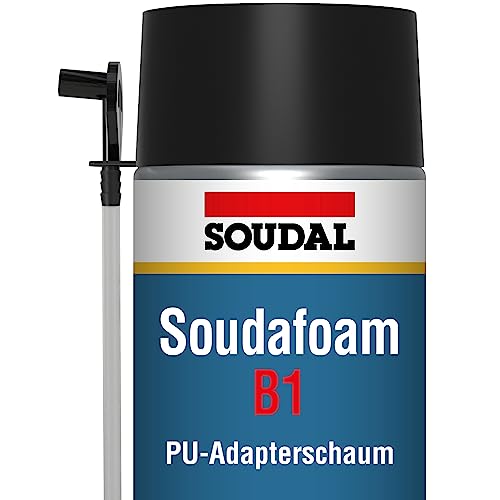 Soudal Soudafoam B1, Montageschaum, 750ml, mit Adapterröhrchen von Soudal