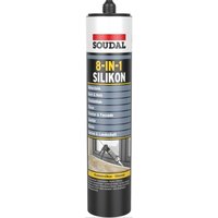 Soudal Premium Silikon 8-in-1300ml anthrazit Soudal Premium Silikon 8-in-1300ml anthrazit von SOUDAL