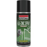 Zinkspray Rostschutz - Zink Spray zum Kaltgalvanisieren, hell 400ml - Soudal Zinkspray Rostschutz - Zink Spray zum Kaltgalvanisieren, hell 400ml - Soudal von SOUDAL