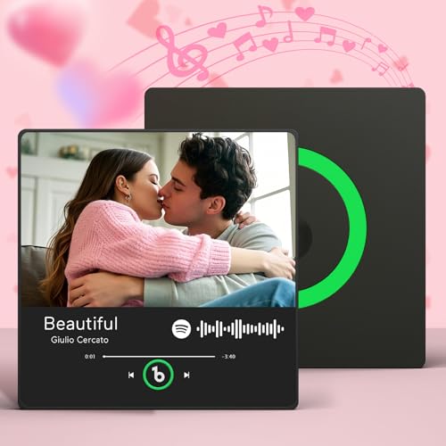 SOUFEEL Personalisierter Spotify Fotomagnet Personalisierte Musik Kühlschrankmagnet Selbst Gestalten können Lieder Spielen Dekoration Geschenk für Paare Familie Weihnachten Valentinstag Geburtstag SOUFEEL Personalisierter Spotify Fotomagnet Personalisierte Musik Kühlschrankmagnet Selbst Gestalten können Lieder Spielen Dekoration Geschenk für Paare Familie Weihnachten Valentinstag Geburtstag von SOUFEEL