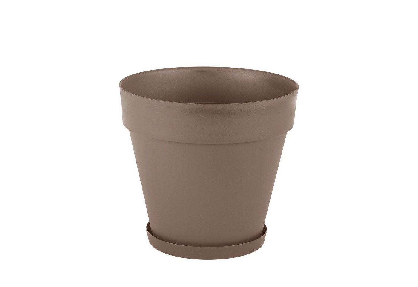 SOUK ONE Blumentopf SOUK ONE Blumentopf inkl. Untersetzer Oleander Pflanzentopf - 3 Größen, 3 Gr.: ø37cm, ø46,5cm, ø55cm, 4 Farben: grün, mocha, anthrazit, beige von SOUK ONE